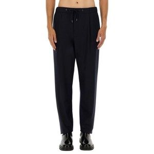 Giorgio Armani Relaxed Fit Black Cashmere Pants - NWT